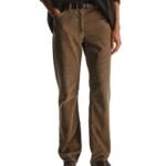 The Row Dinni Pant Brown Linen