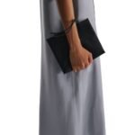 The Row Cecily Top Handle Bag Navy