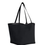 The Row Park Tote Three Canvas Bag Black / Black / Blue