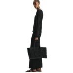 The Row Georgica Tote Bag Black
