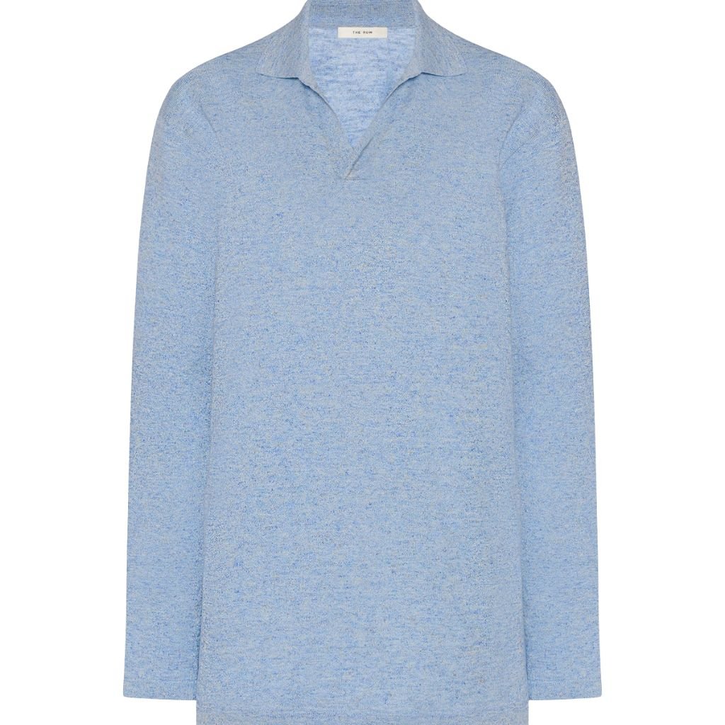 26 The Row Niosa Top Ice Blue