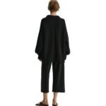 The Row Ophelia Sweater Black