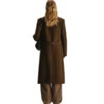 The Row Bamira Coat Brown Melange