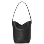 The Row Small N/S Park Tote Bag Black