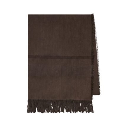The Row Merisi Scarf Dark Brown