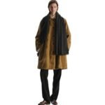 The Row Ingo Scarf Charcoal