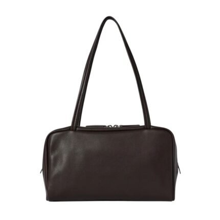 The Row Astra Bag Dark Brown