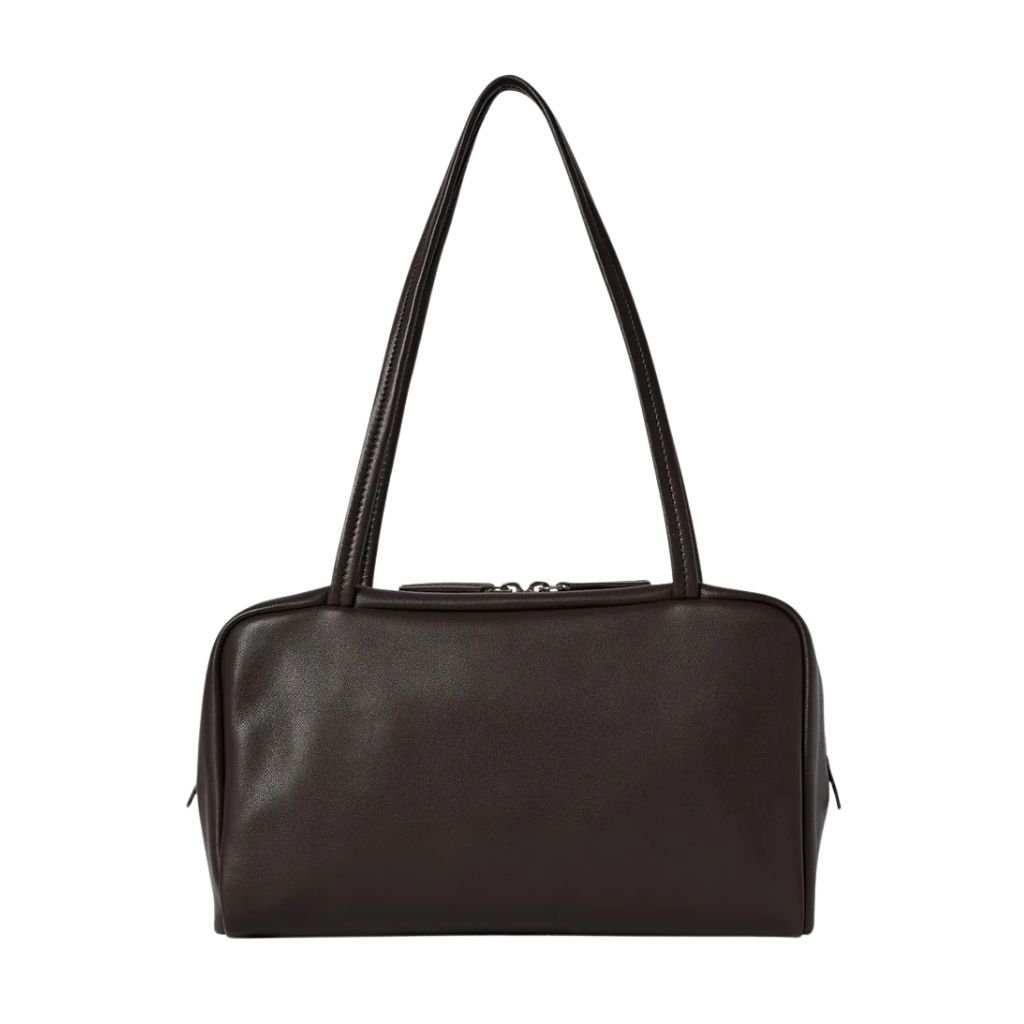 27 The Row Astra Bag Dark Brown