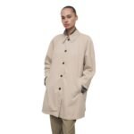 The Row Hawkins Coat Beige