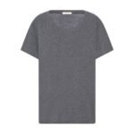 The Row Dera T-Shirt Charcoal Melange