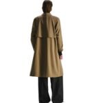 The Row Emma Coat Grey Taupe