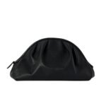 The Row Charlotte Clutch Bag Black