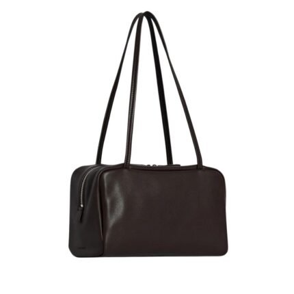 The Row Astra Bag Dark Brown