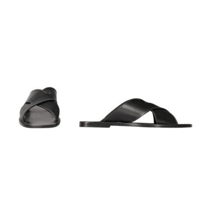 The Row Link Sandal Black