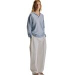 The Row Niosa Top Ice Blue