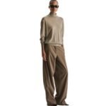 The Row Fadry Pant Dark Sand