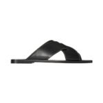The Row Link Sandal Black