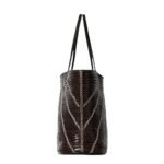 The Row Small Alba Bag Dark Burgundy / Cream