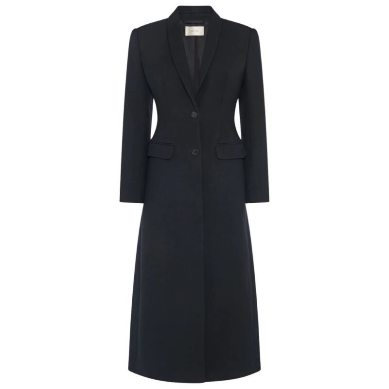 The Row Aisling Coat Black