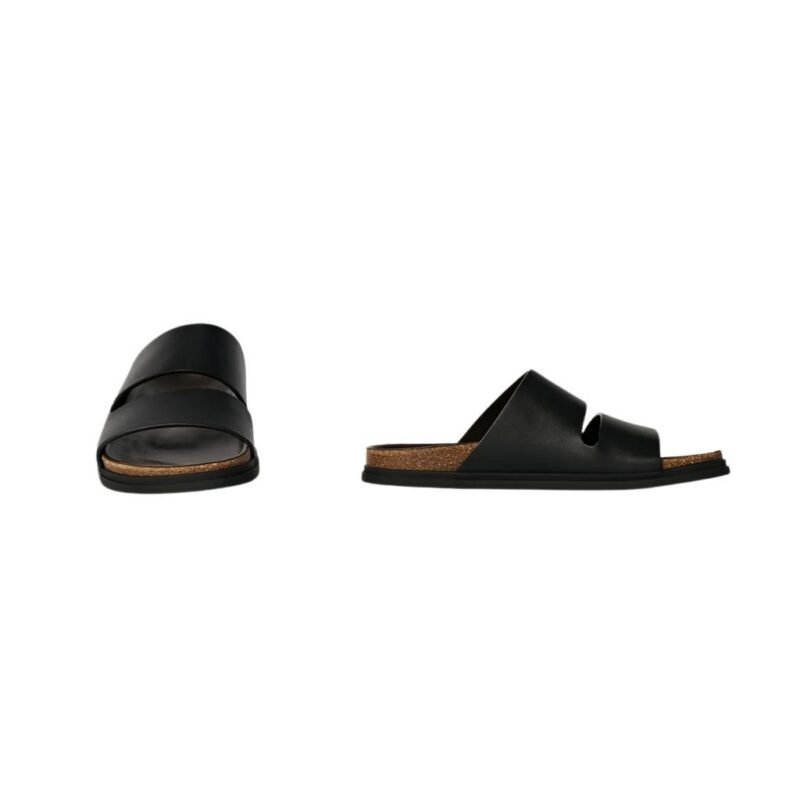 The Row Band Sandal Black
