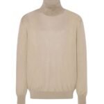 The Row Orly Turtleneck Taupe