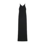 The Row Johanne Dress Black