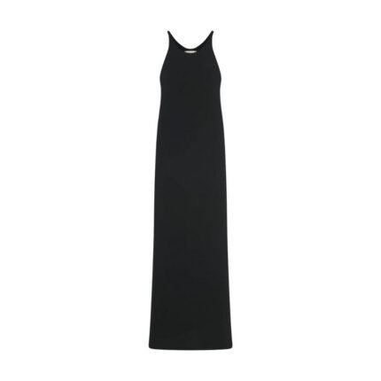 The Row Johanne Dress Black