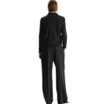 The Row Daniela Pant Charcoal