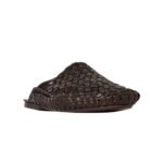 The Row Woven Slip On Shoe Lacquer Brown