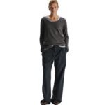 The Row Adler Pant Faded Navy