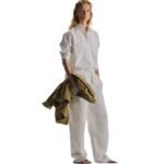 The Row Kriza Pant White