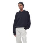 The Row Corzas Sweatshirt Dark Navy