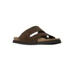 The Row Band Sandal Lacquer Brown