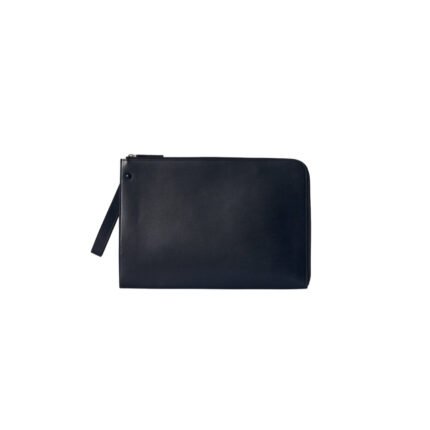 The Row Large Portfolio Wristlet Zaffiro