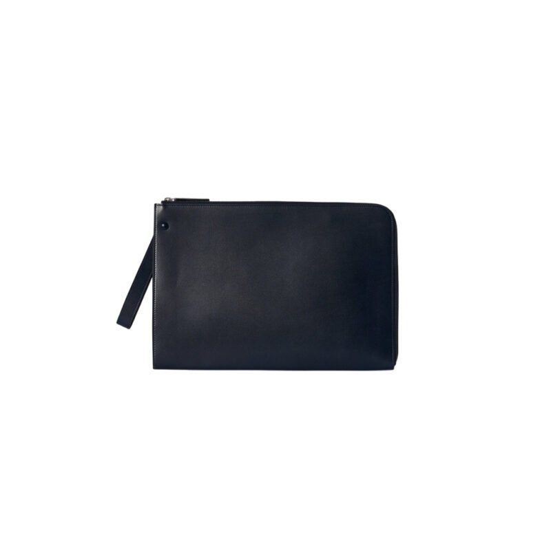 The Row Large Portfolio Wristlet Zaffiro
