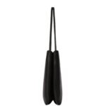 The Row Leather Cecily Top Handle Bag Black