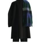 The Row Uma Scarf Blue / Green
