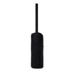The Row Alma Shoulder Raffia Bag Black