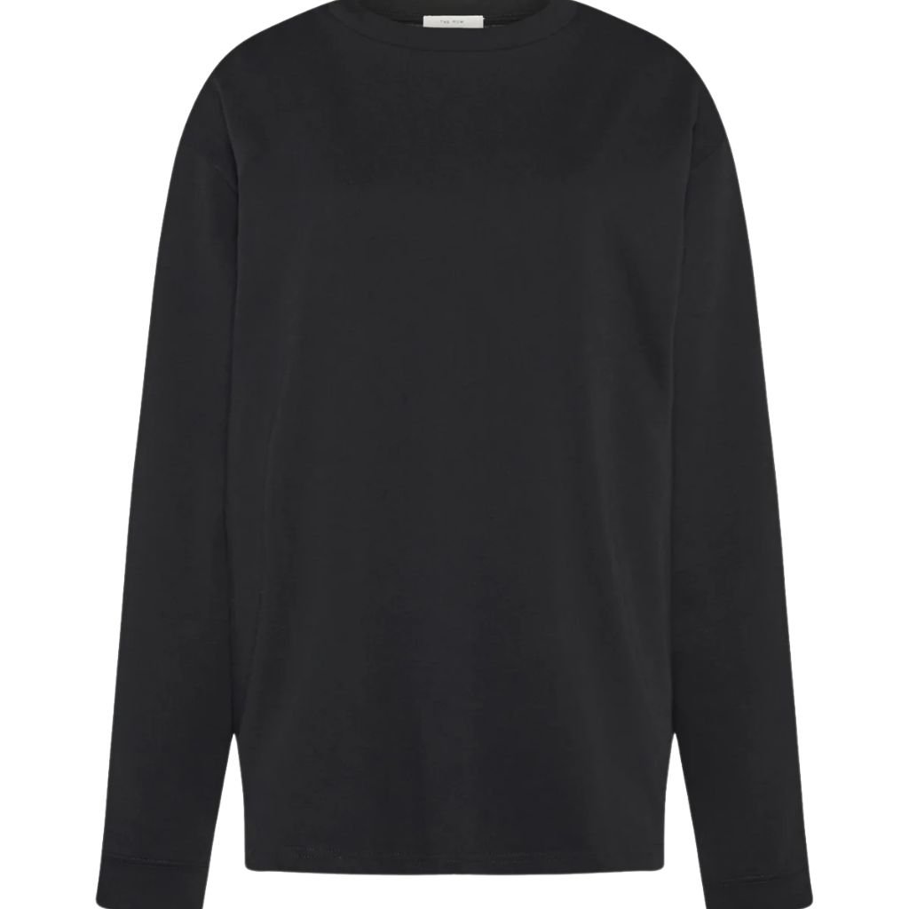 3 The Row Ciles R T-Shirt Black