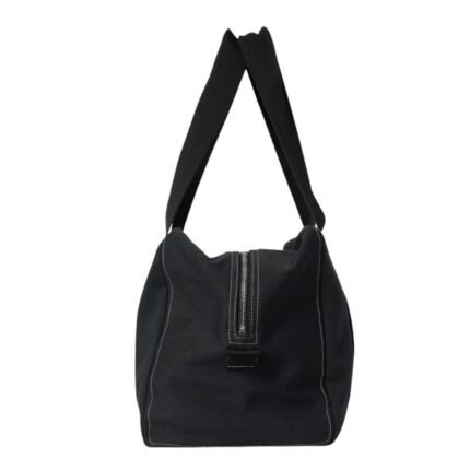 The Row Sisal Duffle Bag Black