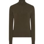 The Row Lalea Top Sepia Khaki