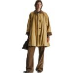 The Row Ina Coat Tobacco