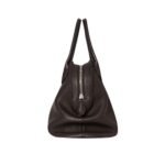 The Row Agnes 12 Bag Dark Brown