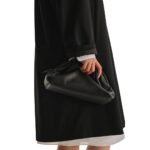 The Row Charlotte Clutch Bag Black