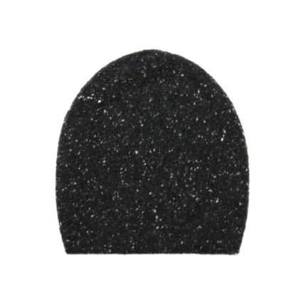 The Row Marvy Beanie Charcoal Melange