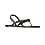 The Row Malick Sandal Two Black