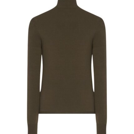 The Row Lalea Top Sepia Khaki