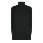 The Row Meo Turtleneck Charcoal Melange