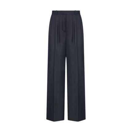 The Row Daniela Pant Dark Navy