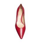 The Row Liisa Kitten Two Heel Lacquer Red